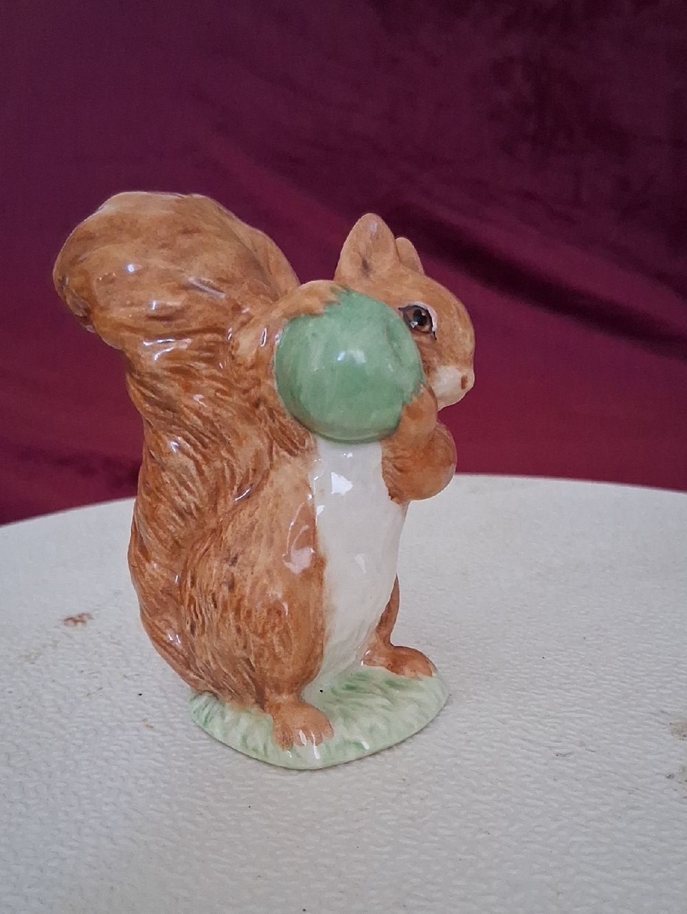 Vintage Beswick England SQUIRREL NUTKIN Beatrix Potter Figurine Royal Albert